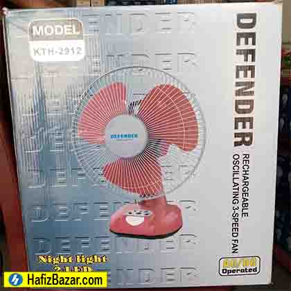 Rechargeable Fan DEFENDER মেরুন কালার Price in Bangladesh 2023